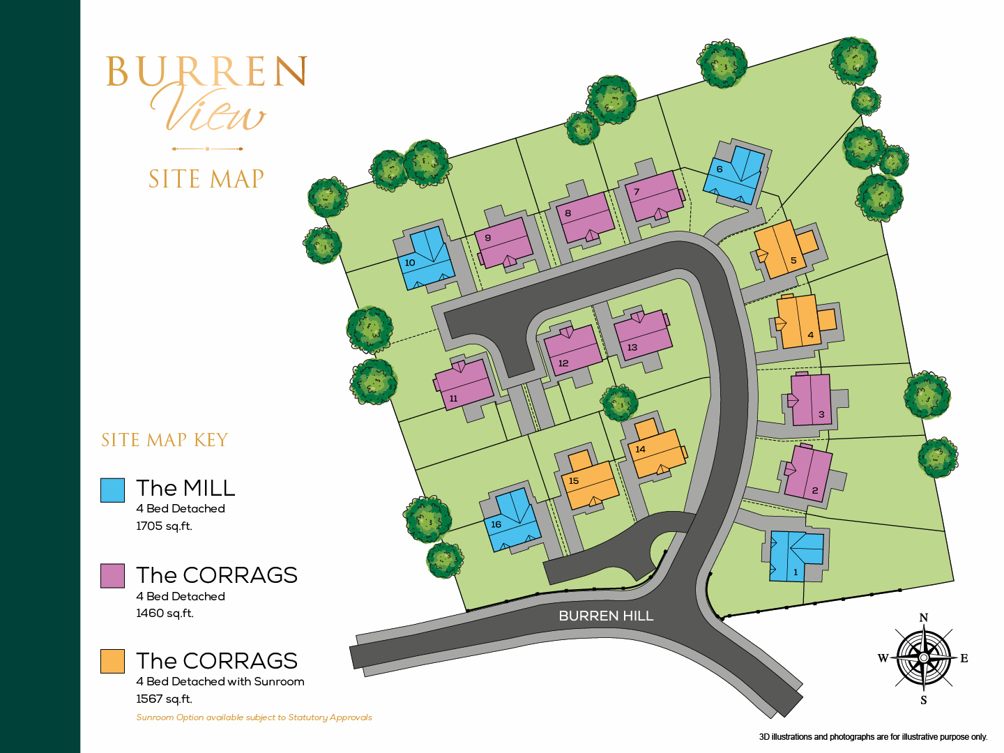 Burren View Mckinley Contracts - Burren View Site Map 